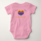 #ALAVANTプロダクションズWOKEUPベビー 素晴らし ベビーボディスーツ (裏面)