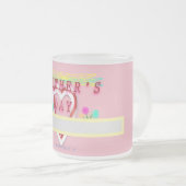 ALAVANTPROZ母の日フロストガラスマグ フロストグラスマグカップ (正面右)