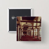 AlAzharのモスクのQibla Liwan 缶バッジ (正面&裏面)