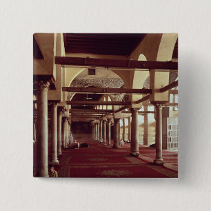AlAzharのモスクのQibla Liwan 缶バッジ