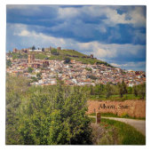 Albacete, Spain cityscape photograph, タイル (正面)
