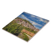 Albacete, Spain cityscape photograph, タイル (側面)