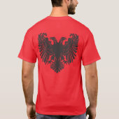 Albaianの古いワシ Tシャツ (裏面)