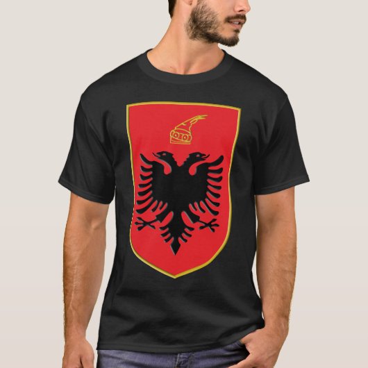Albania 3d Ensignia Tシャツ (正面)