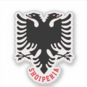 Albania Double Headed Eagle シール (正面)