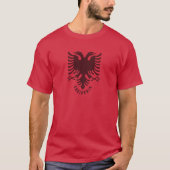 Albania Double Headed Eagle Tシャツ (正面)