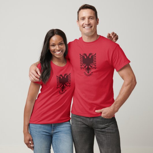 Albania Double Headed Eagle Tシャツ (ユニセックス)