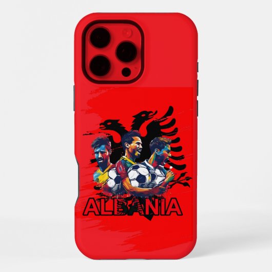 ALBANIA iPhoneケース (裏面)