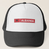 Albania National Flag キャップ (正面)