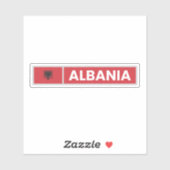 Albania National Flag シール (シート)