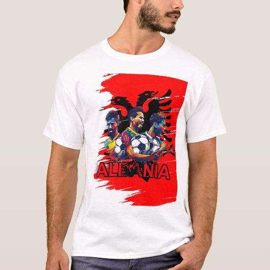 ALBANIA  Tシャツ (正面)