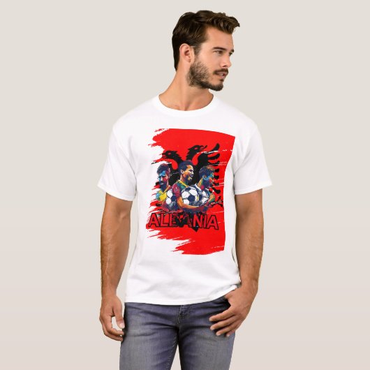 ALBANIA  Tシャツ (正面フル)