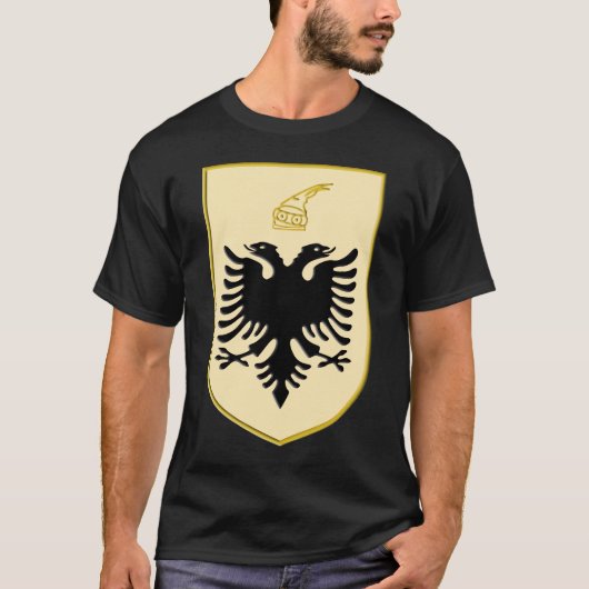 Albanian Gold Shield Tシャツ (正面)