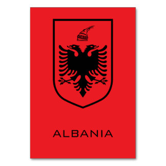 Albanian National Coat of Arms Heritage Ink テーブルナンバー
