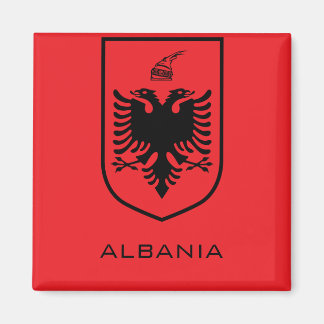 Albanian National Coat of Arms Heritage Ink マグネット