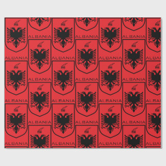 Albanian National Coat of Arms Heritage Ink ラッピングペーパー