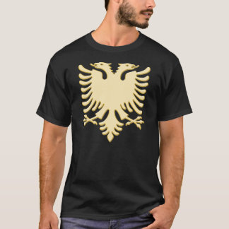 Albanian New Gold Eagle Tシャツ