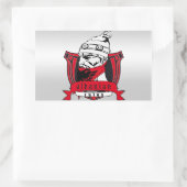 Albanian Rulez Aufkleber 長方形シール (バッグ)