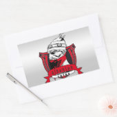 Albanian Rulez Aufkleber 長方形シール (封筒)