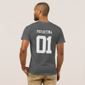 Albanian Shirt 01-Prishtina Tシャツ (裏面フル)