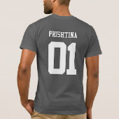 Albanian Shirt 01-Prishtina Tシャツ (裏面)