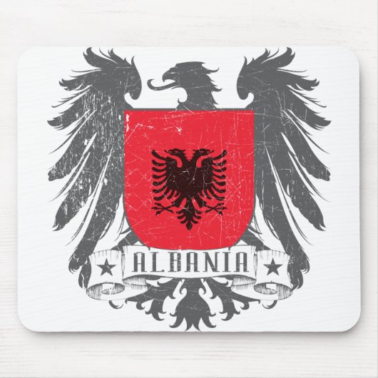 albaniashield マウスパッド (正面)