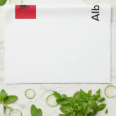 Albanie キッチンタオル (折り畳み)