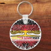 Albanien Albanisch Deutsch Deutschland Baum Wurzel キーホルダー (正面)