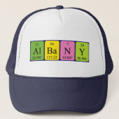Albany周期表名hat キャップ (正面)
