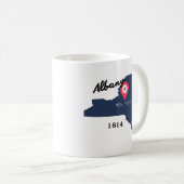 Albany coffee mug  コーヒーマグカップ (正面右)