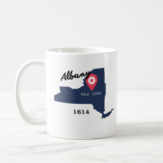 Albany coffee mug  コーヒーマグカップ (左)