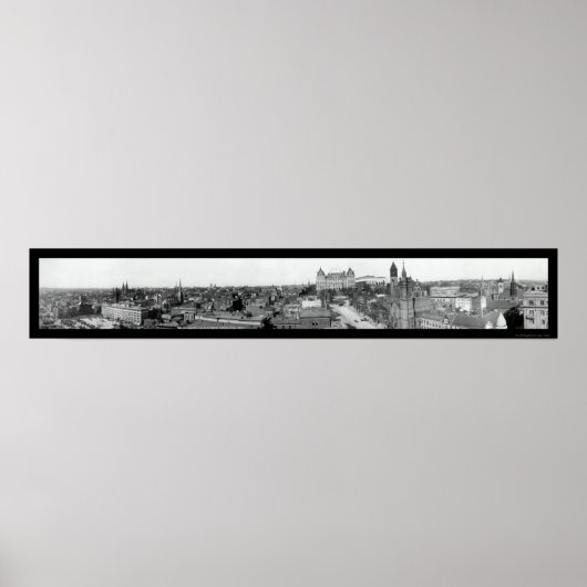 Albany, New York写真1911 ポスター (正面)