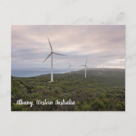 Albany Windfarm, Western Australia，はがき ポストカード