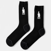 Albarone Gangster Silhouette Premium Crew Socks ソックス (左)