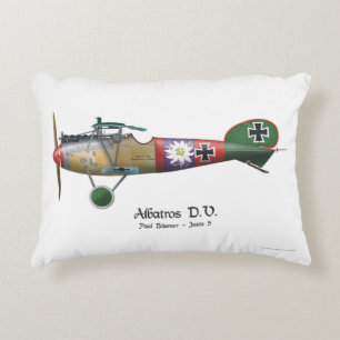 Albatros D.V. ww1のドイツの戦闘機Bäumer アクセントクッション