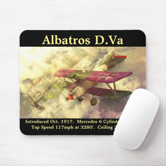 Albatros D.Va マウスパッド (マウス)
