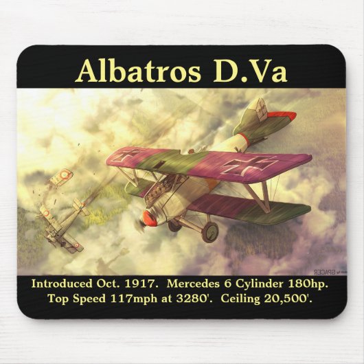 Albatros D.Va マウスパッド (正面)