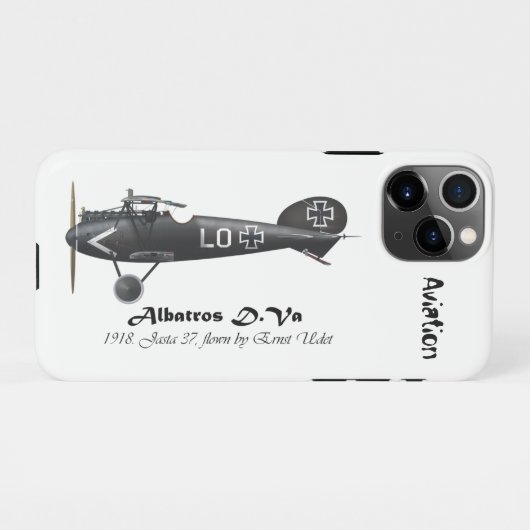 Albatros D.Va iPhoneケース (裏面横)