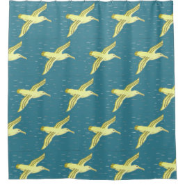 Albatross Shower Curtain シャワーカーテン