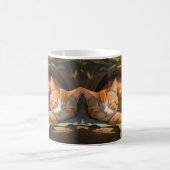 「Albedo Base-XL Morphing Mug – 小猫が眠る モーフィングマグカップ (中央)