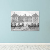 Albemarle House,旧Clarendon House,ロンドン, キャンバスプリント (インサイチュ (ウッドフロア))