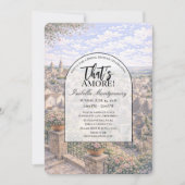 Alberobello Italian Themed Bridal Shower 招待状 (正面)