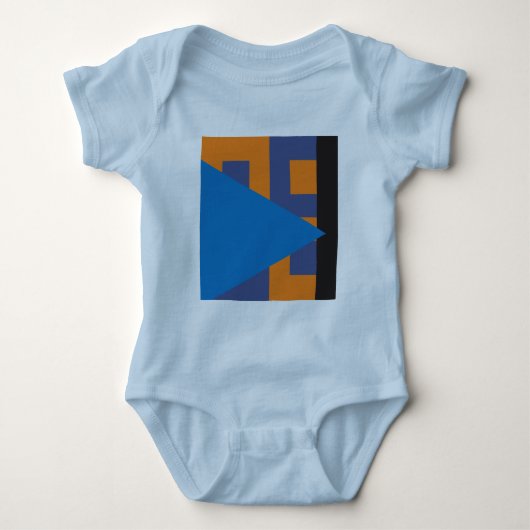 Albers及びMalevich ベビーボディスーツ (正面)
