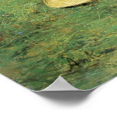 Albert Anker, Schlafender Knabe im Heu ポスター (角)