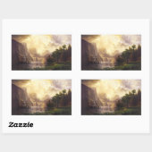 Albert Bierstadt In The Mountainsスタンプ 長方形シール (シート)