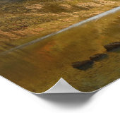 Albert Bierstadt - Indians Spear Fishing ポスター (角)