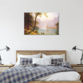 Albert Bierstadt, Kerns River Valley California. キャンバスプリント (インサイチュ (寝室))