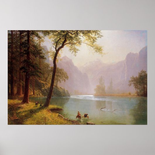 Albert Bierstadt, Kerns River Valley California. ポスター (正面)