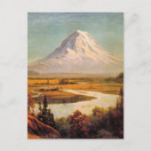 Albert Bierstadt painting, Mount Rainier, ポストカード (正面)