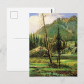 Albert Bierstadt - Sierra Nevada Mountains, ポストカード (正面/裏面)